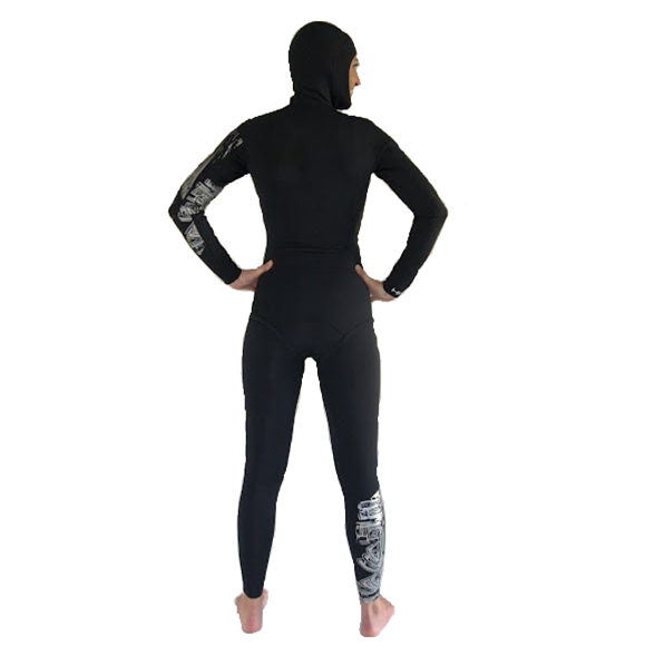 ELANORA Two-Piece Wetsuit - Black [2.0mm, 3.5mm & 5.0mm]