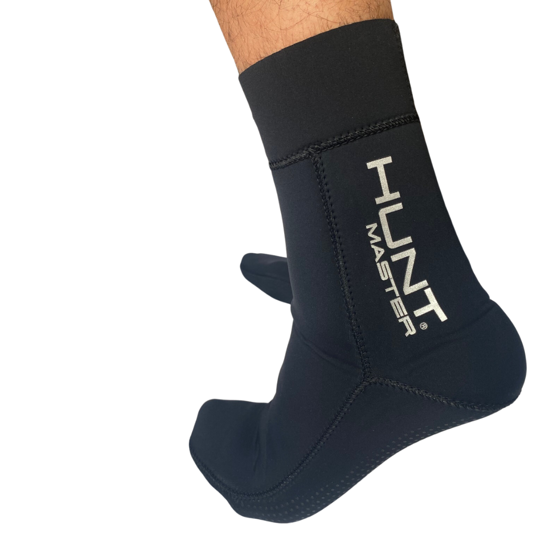 Neoprene Socks - 3.5mm Black | Huntmaster Spearfishing – Huntmaster Store