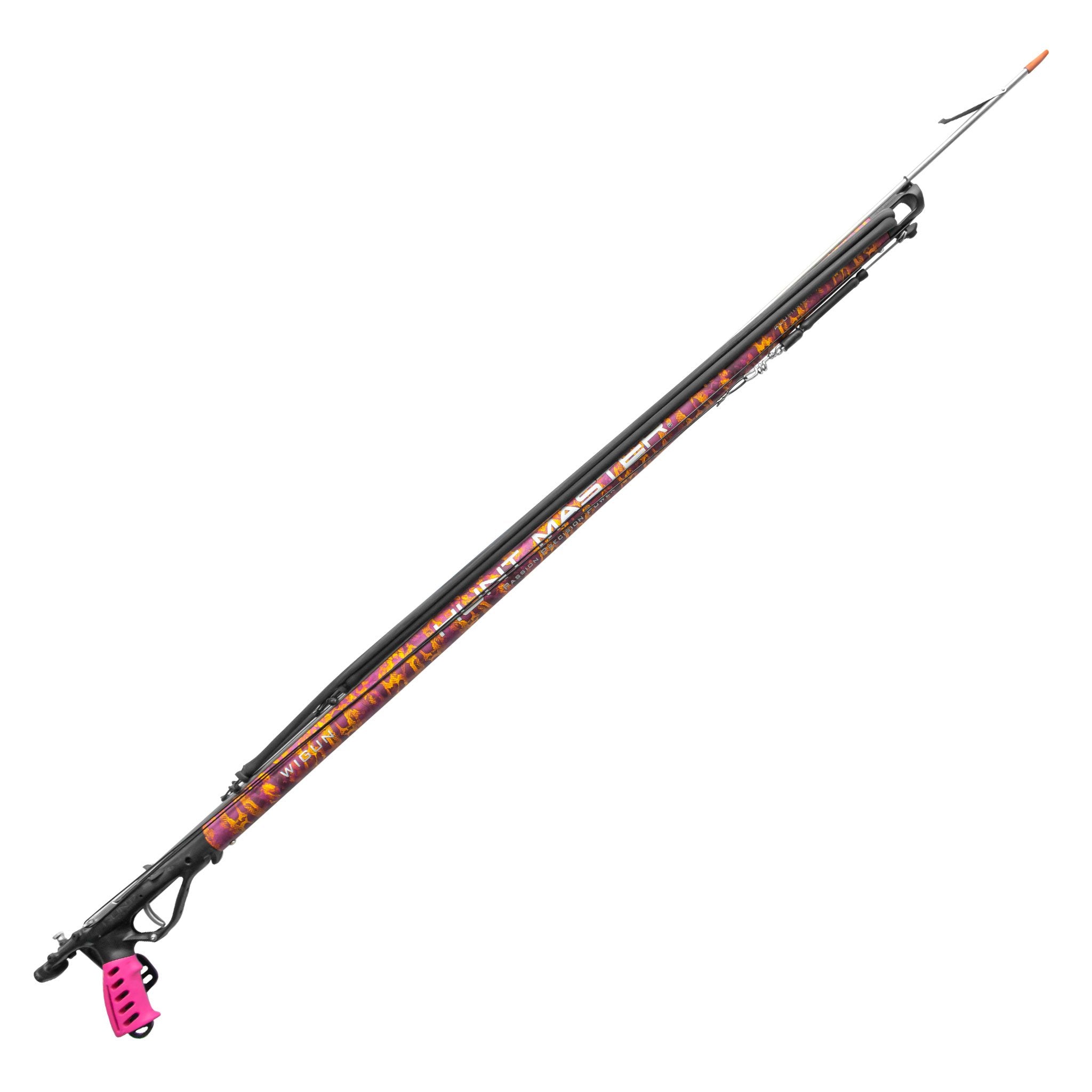 WIGUN Aluminium Open Head Speargun - Camo Series - 75cm-110cm - Huntress - Pink Camo