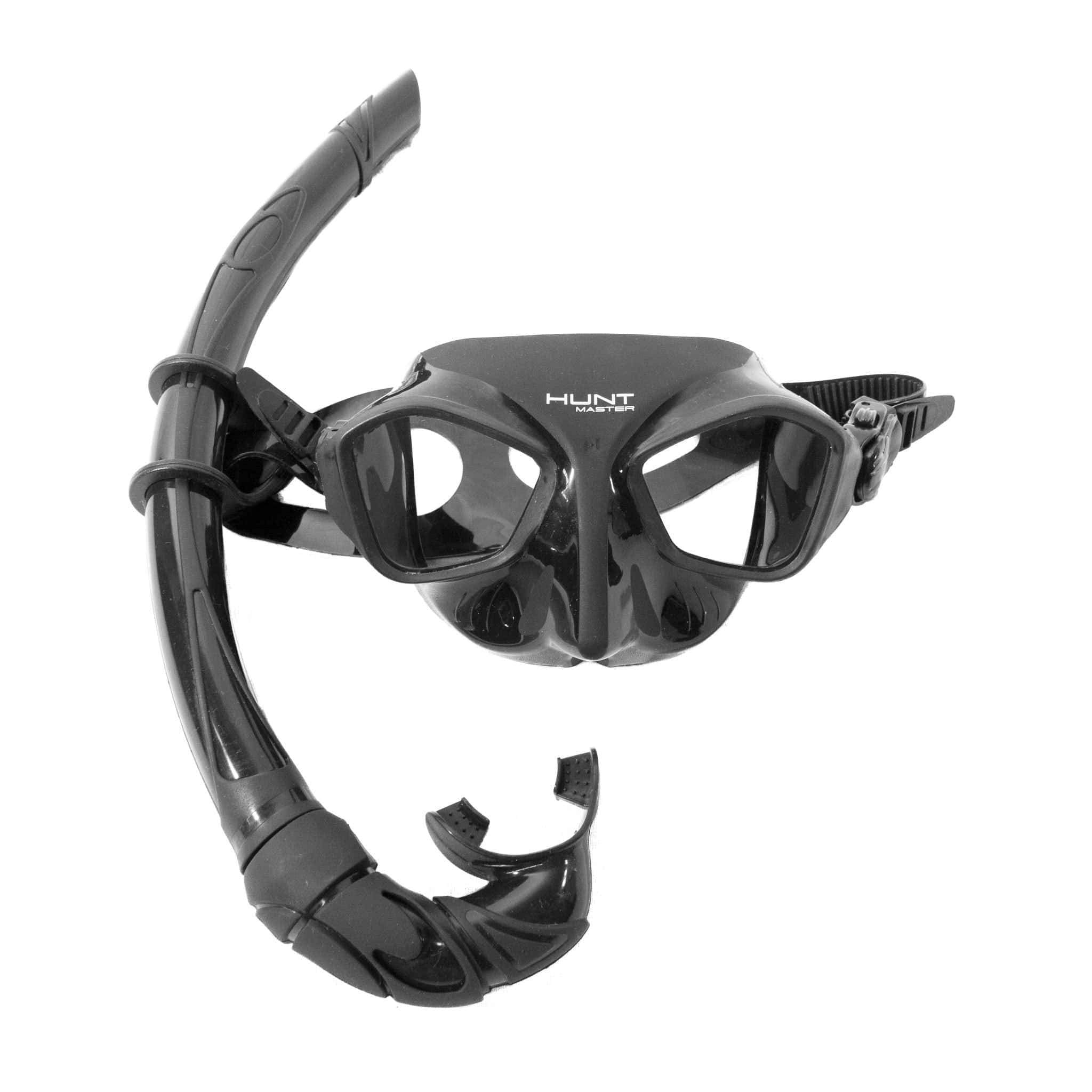 HuntMaster Bat Diving Mask and Snorkel Set (WIRAMBI) - With Complimentary Clear Container