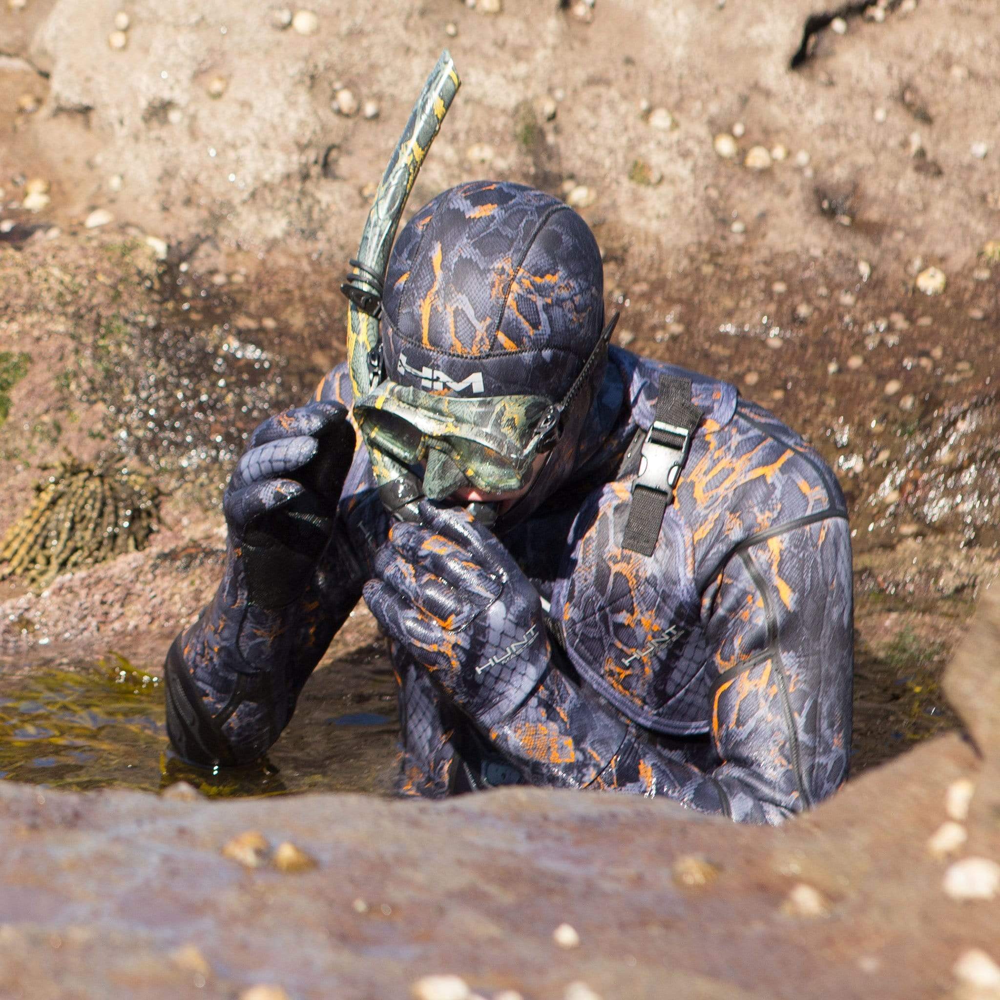 HuntMaster Huntsman Wetsuit Camo Series - Blaze