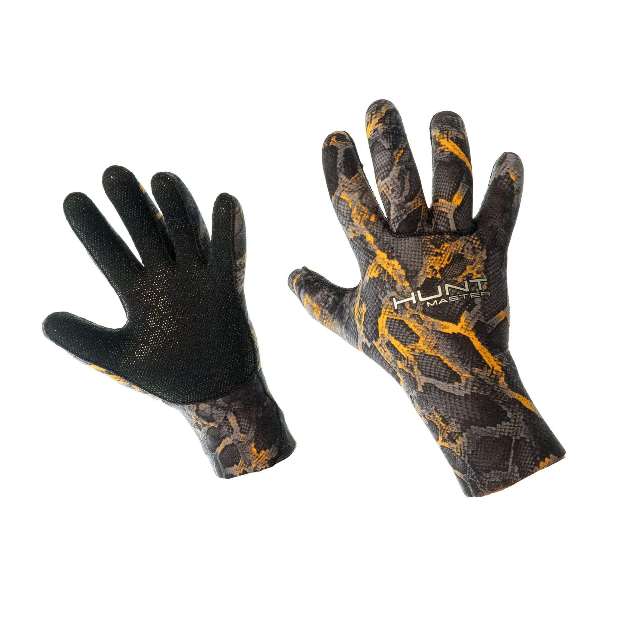 HuntMaster Neoprene Gloves Camo Series - Huntsman 3.5mm (Blaze)